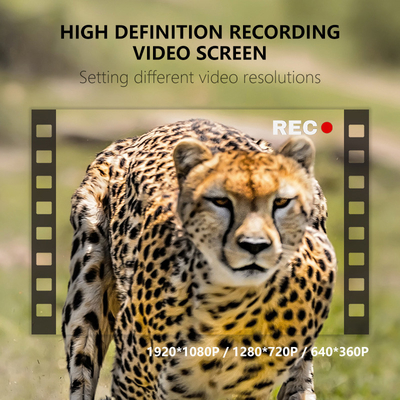 KW591 आउटडोर ट्रैवल शिकार कैमरा कोई चमक दो सेंसर 1080P FHD शिकार कैमरा रात viison