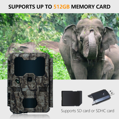 KW865 WIFI छिपा कैमरा आउटडोर वायरलेस शिकार कैमरा IP67 20MP ट्रेल कैमरा जो आपकी छवियों को भेजता है
