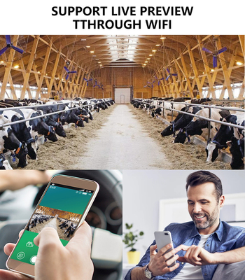 वाईफ़ाई शिकार कैमरा OEM/ODM KW866 जलरोधक IP67 512GB भंडारण 32MP 4K 0.1s ट्रिगर गति शिकार कैमरा