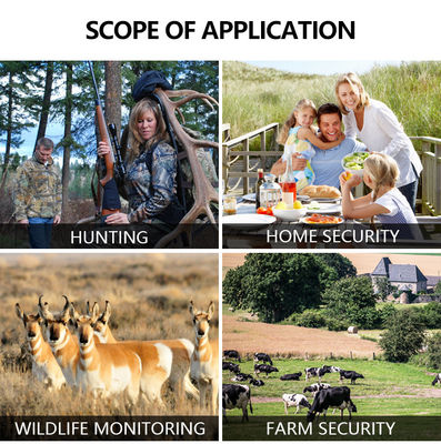 IP65 वाटरप्रूफ 4G ट्रेल कैमरा