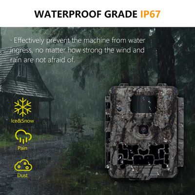 30MP 1080P मिनी ट्रेल कैमरा Keepguard KW561 IP67 प्रतिस्पर्धी मूल्य आईआर लाइट नो-ग्लू वाइल्डलाइफ कैमरे
