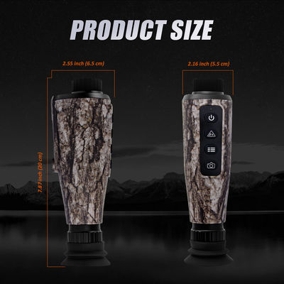 आउटडोर गतिविधियों और निगरानी के लिए एआई सुपर रेजोल्यूशन और 10 घंटे की बैटरी लाइफ वाला हाई-परफॉर्मेंस थर्मल इमेजिंग मोनोकुलर