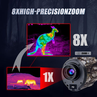 आउटडोर गतिविधियों और निगरानी के लिए एआई सुपर रेजोल्यूशन और 10 घंटे की बैटरी लाइफ वाला हाई-परफॉर्मेंस थर्मल इमेजिंग मोनोकुलर