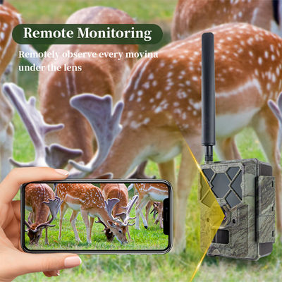 रिमोट नियंत्रित 4जी शिकार कैमरा KW886, 1080p वीडियो क्षमता और 120 फीट नाइट रेंज के साथ