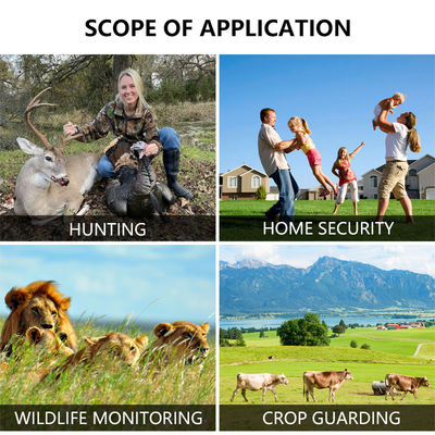 CMOS सेंसर 4G ट्रेल कैमरा डस्ट प्रूफ 30MP वाटरप्रूफ सेल्युलर ट्रेल कैमरा