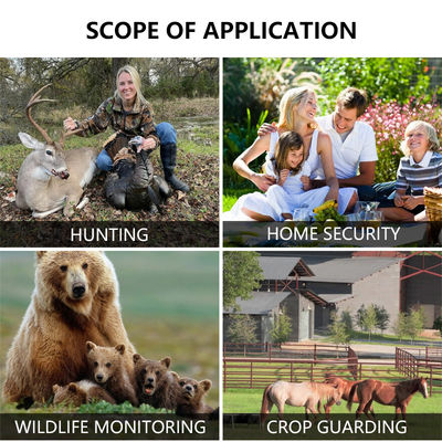 शिकार के लिए 940nm फ्लैश डिजिटल वाइल्डलाइफ कैमरा 48 एलईडी नो ग्लो पीर