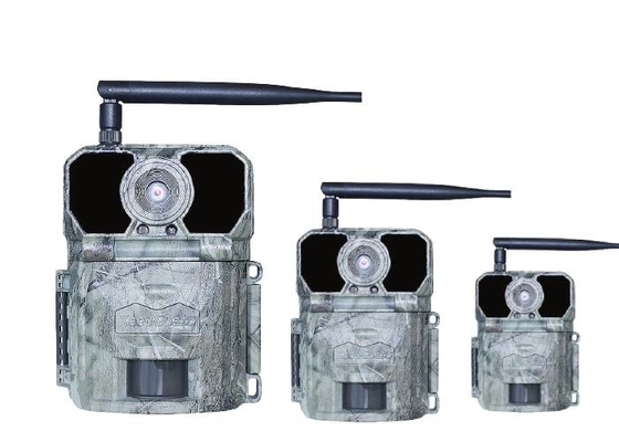 फिक्स्ड फोकस 20MP HD हंटिंग कैमरा CMOS सेंसर IP67 नो ग्लो वायरलेस हंटिंग कैमरा