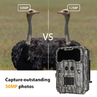 उच्च संवेदक संकल्प वन्यजीव कैमरा 13 एमपी सीएमओएस दोहरी लेंस ट्रेल कैमरा