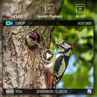 वाईफ़ाई आउटडोर शिकार ट्रेल कैमरा दृश्य स्क्रीन मोबाइल ऐप के साथ