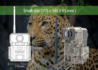 जीएसएम एमएमएस वन्यजीव आउटडोर ट्रेल कैमरा सीएमओएस कैमो 30 एमपी 4 जी 1080 पी शिकार कैमरा: