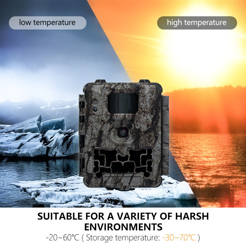 ऑटो आईआर कट-रिमूव और 450 मिमी माइक्रो लेंस के साथ पेशेवर शिकार कैमरा वन्यजीवों की स्पष्ट और विस्तृत छवियों के लिए समर्थन