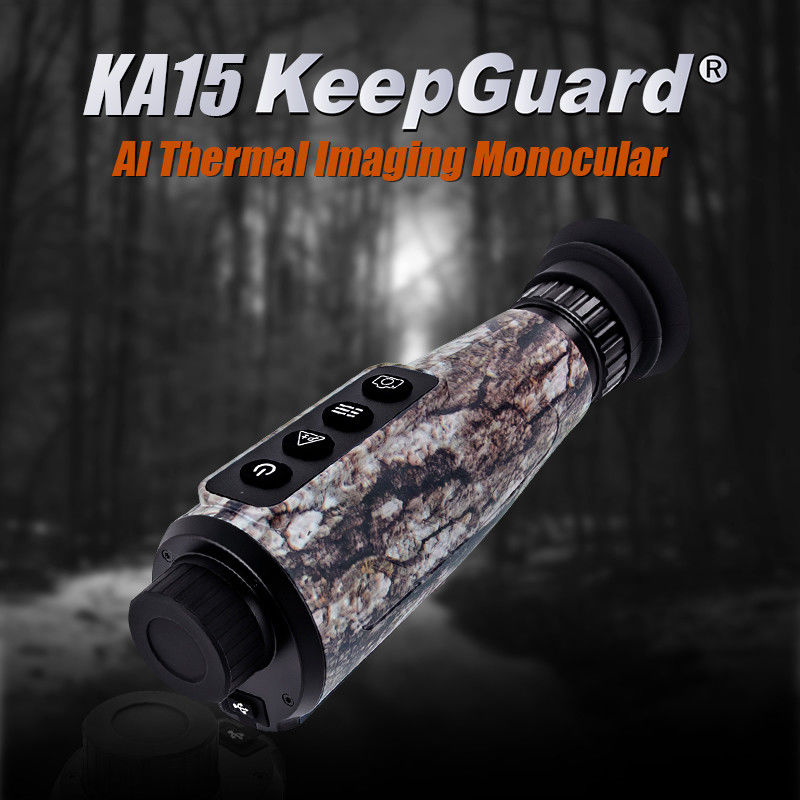आउटडोर गतिविधियों और निगरानी के लिए एआई सुपर रेजोल्यूशन और 10 घंटे की बैटरी लाइफ वाला हाई-परफॉर्मेंस थर्मल इमेजिंग मोनोकुलर